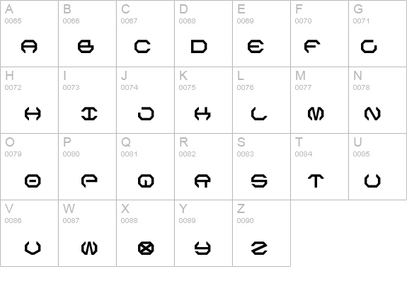 Omega Sentry details - Free Fonts at FontZone.net