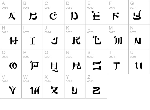 Orient2 Normal details - Free Fonts at FontZone.net