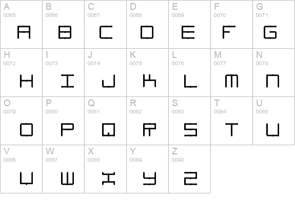 Oscilloscope details - Free Fonts at FontZone.net