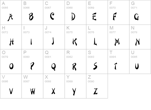 PainterNarrow Regular details - Free Fonts at FontZone.net
