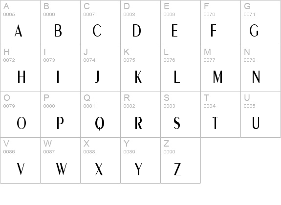 Pare Condensed Normal details - Free Fonts at FontZone.net