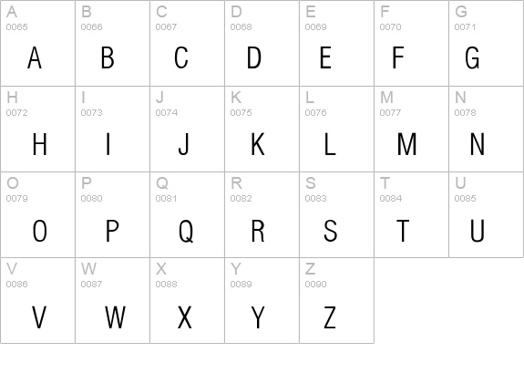 Partridge-Condensed-Light-Li details - Free Fonts at FontZone.net