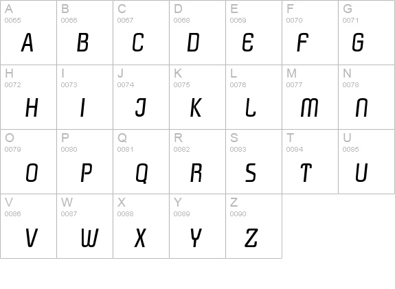 Pasadena-RegularIta details - Free Fonts at FontZone.net