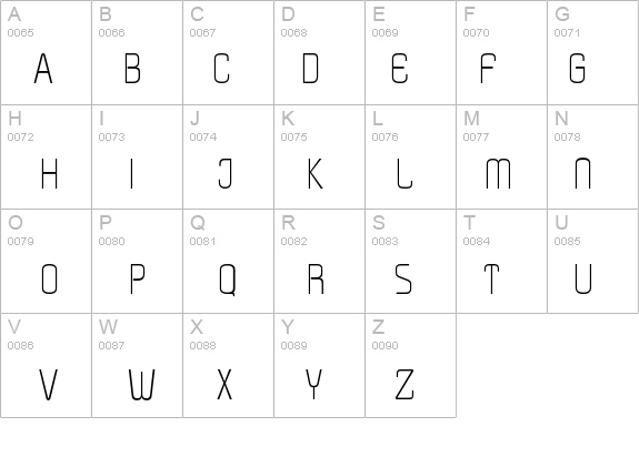 Pasadena-Xlight details - Free Fonts at FontZone.net