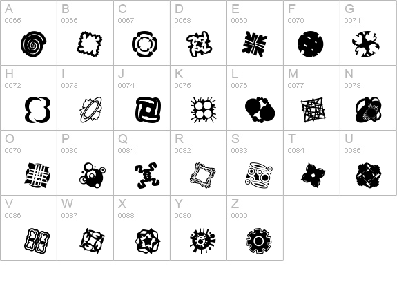 Patternalia details - Free Fonts at FontZone.net