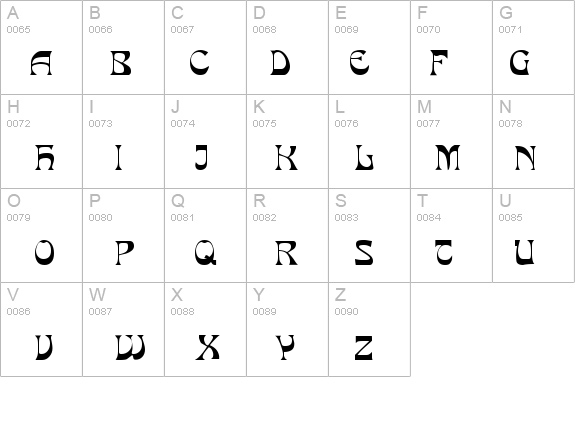PCMIra Regular details - Free Fonts at FontZone.net