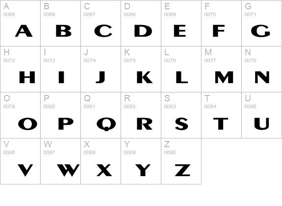 Peignot-Demi-Bold Ex details - Free Fonts at FontZone.net