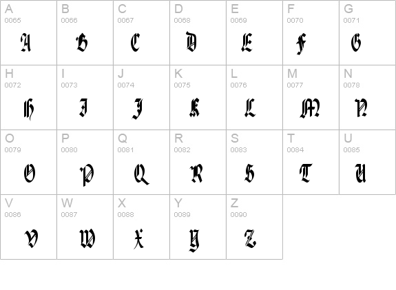 PenchantNarrow Regular details - Free Fonts at FontZone.net
