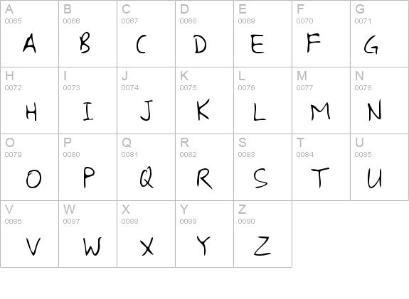 PennysHand Regular details - Free Fonts at FontZone.net