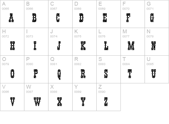 Pentagon details - Free Fonts at FontZone.net