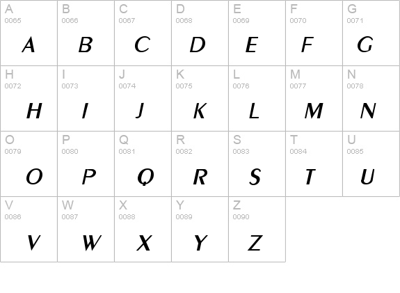 Penyae Italic details - Free Fonts at FontZone.net