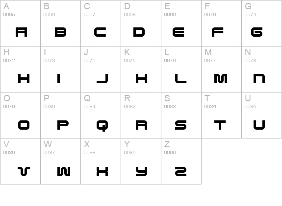 Pfuk Bold details - Free Fonts at FontZone.net