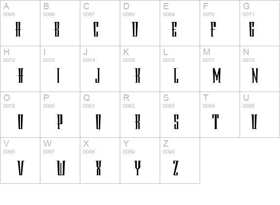 PhalanxRegular details - Free Fonts at FontZone.net