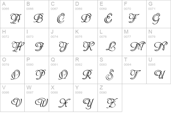 PhyllisEF-Initials details - Free Fonts at FontZone.net