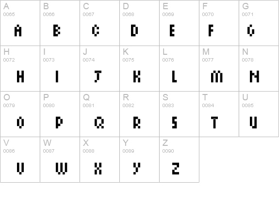 PixelSix14 details - Free Fonts at FontZone.net