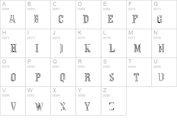 PointedOut details - Free Fonts at FontZone.net