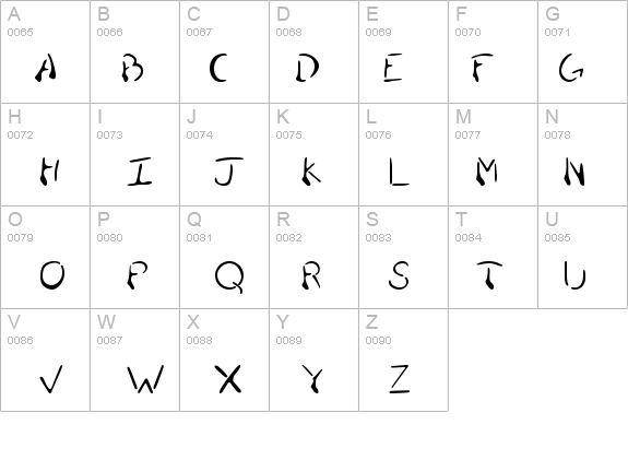 Puddle Oozing details - Free Fonts at FontZone.net