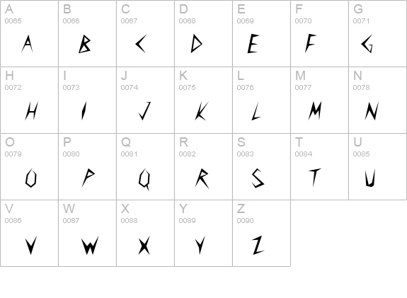 QTClaytablet Regular details - Free Fonts at FontZone.net