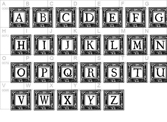 QuaNauticale_Initials_No2 details - Free Fonts at FontZone.net