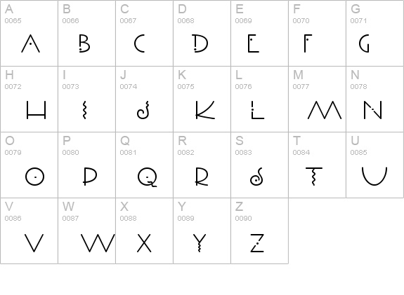 QuigleyRegular details - Free Fonts at FontZone.net