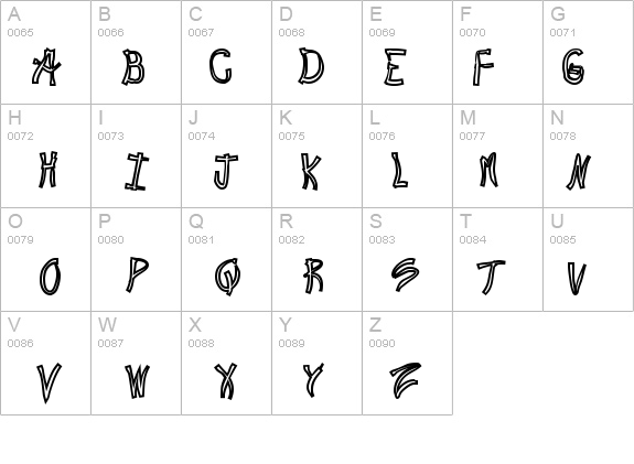 Ra's Hand Hollow details - Free Fonts at FontZone.net