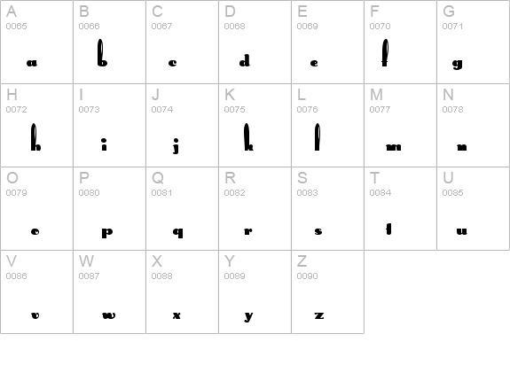 Rabbit Regular details - Free Fonts at FontZone.net