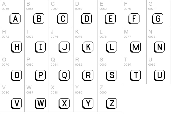 RatsampleMac3D details - Free Fonts at FontZone.net