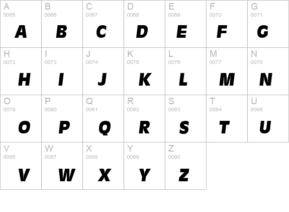 Ravenna-ExtraBoldIta details - Free Fonts at FontZone.net