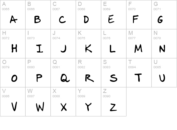 RaysHand details - Free Fonts at FontZone.net