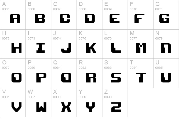 Razor 1911 details - Free Fonts at FontZone.net