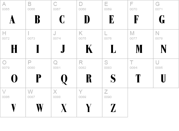 Recital SSi Bold details - Free Fonts at FontZone.net