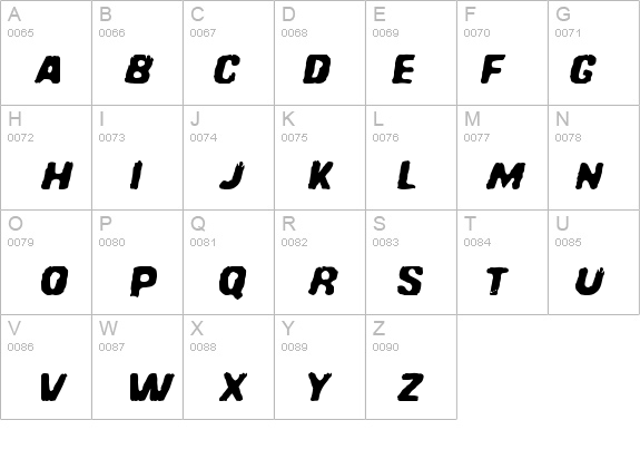 Red Comet Five to Mars details - Free Fonts at FontZone.net