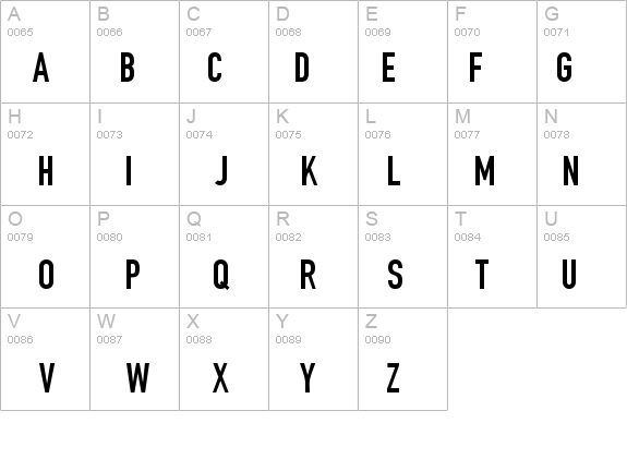 ReductoCondSSK details - Free Fonts at FontZone.net