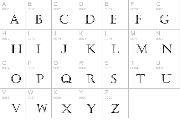 RegalCaps details - Free Fonts at FontZone.net