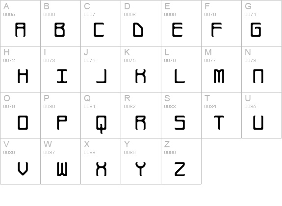 Rehearsal Curve BRK details - Free Fonts at FontZone.net