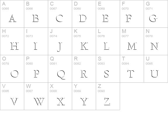 ReliefSerif Regular details - Free Fonts at FontZone.net