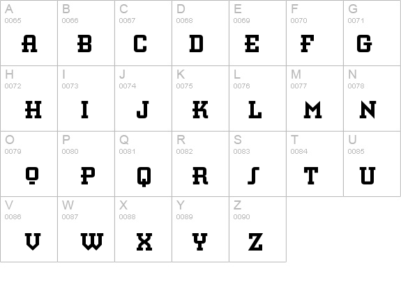 RetroBoldPlain details - Free Fonts at FontZone.net