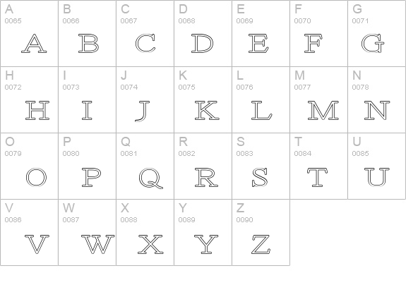 Revelation BTN Exp Out details - Free Fonts at FontZone.net