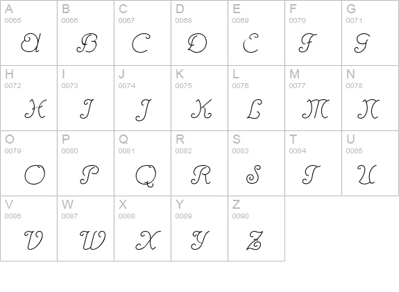 RhumbaScript details - Free Fonts at FontZone.net