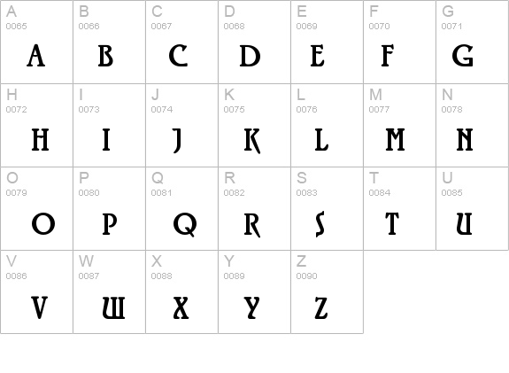 RialtoEF details - Free Fonts at FontZone.net