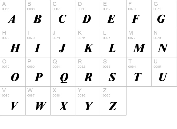 Riccione-BoldIta details - Free Fonts at FontZone.net