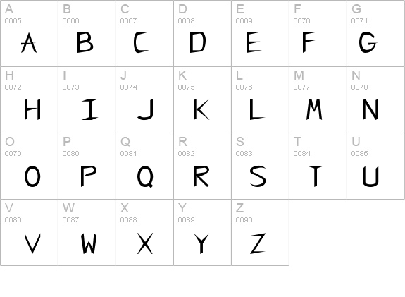 RSCharlieChan details - Free Fonts at FontZone.net