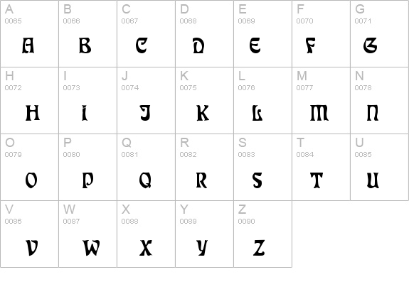 Rudelsberg Regular details - Free Fonts at FontZone.net