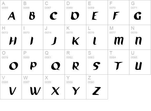 Running shoe details - Free Fonts at FontZone.net