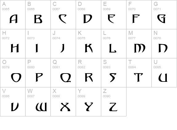 Saga-Expanded Bold details - Free Fonts at FontZone.net