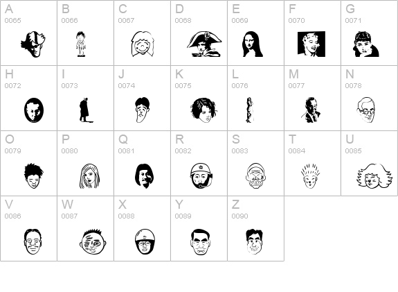 SakabePeople02 details - Free Fonts at FontZone.net