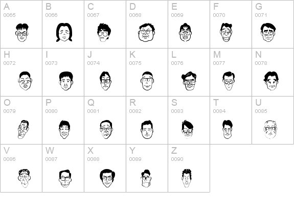 SakabePeople03 details - Free Fonts at FontZone.net