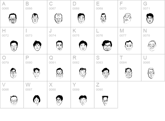 SakabePeople04 details - Free Fonts at FontZone.net
