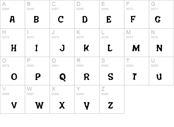 Salem Ergotism details - Free Fonts at FontZone.net