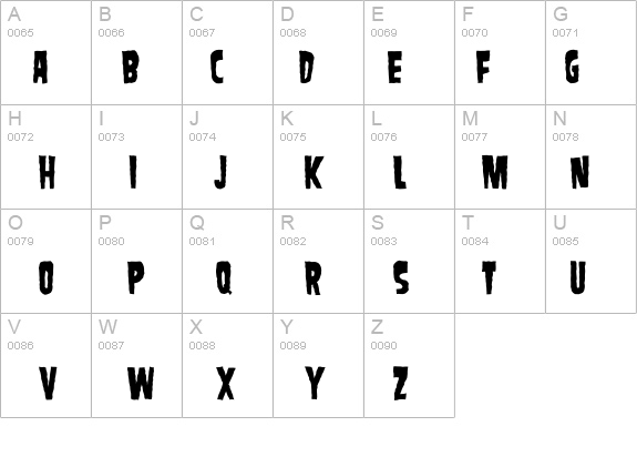 SamdanEvil details - Free Fonts at FontZone.net